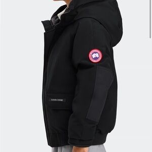 Canada Goose Black Insulated Bomber Coat